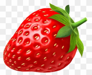 Free Strawberry Clipart Five Strawberries - Transparent Background Strawberry Clipart - Png Download