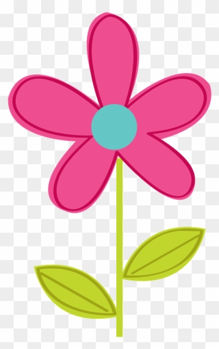 Retro Flower Punch Extra Large Clipart