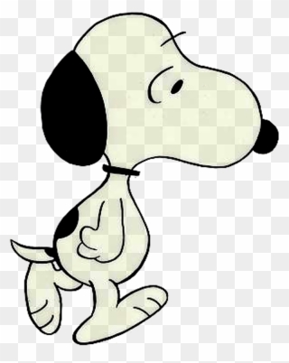 Pilot Clipart Snoopy - Snoopy Walking Png Transparent Png