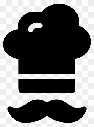Moustache Chef Hat - Moustache Chef Hat Png Clipart