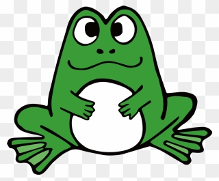 Amphibian Frog Cartoon - Cartoon Transparent Frog Png Clipart