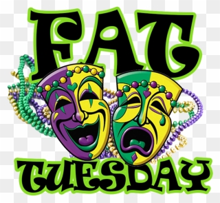 Download Mardi Carnival Krewe Tuesday Gras Shrove Party - Phat Tuesday Clipart