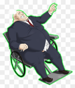 Http - //i - Imgur - Com/xzkibme - Fat Professor X - Obese Person In Wheelchair Clipart
