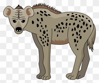 Spotted Hyena Clipart - Hyena Clipart - Png Download
