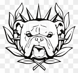 American Bully Bulldog Bull Terrier Pit Bull Clip Art - American Bully Clip Art - Png Download