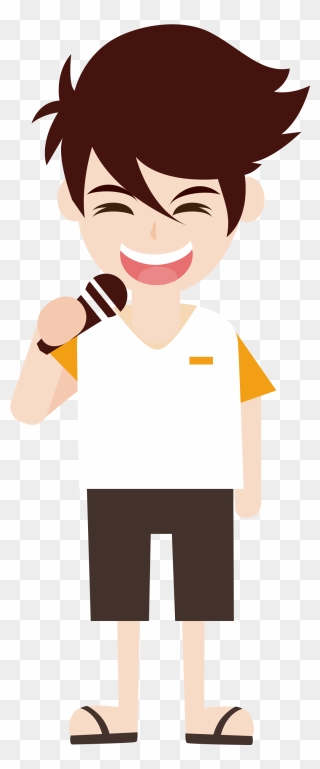 Singer Singing Download - Singer Dibujo Animado Clipart