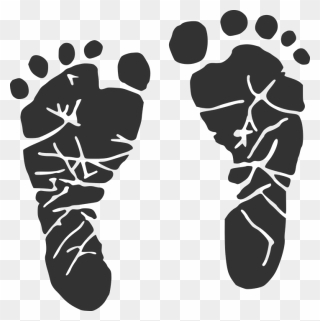 Baby Footprints Png Clipart