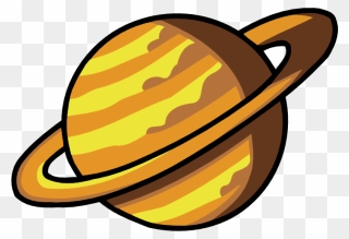 Download Planet Jupiter Png Download - Cartoon Saturn Planet Png Clipart