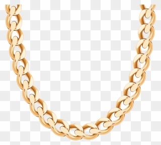 Necklace Chain Gold Earring - Heavy Gold Chain Designs For Mens Clipart