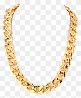 Free Gold Chain Cliparts, Download Free Clip Art, Free - Thug Life Chain Png Transparent Png