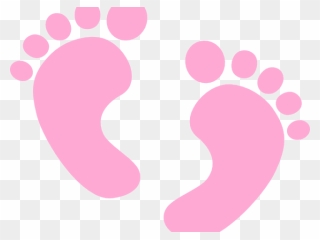 Transparent Cacophony Clipart - Blue And Pink Baby Feet - Png Download