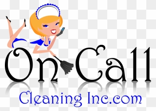 On Call Cleaning, Inc - Cartoon Clipart