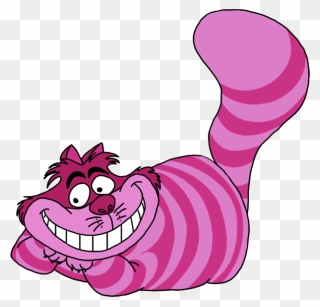 Cheshire Cat Tail Clipart Image Royalty Free Stock - Alice In Wonderland Characters Cheshire Cat - Png Download