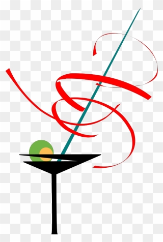 Cocktail Glass Clipart