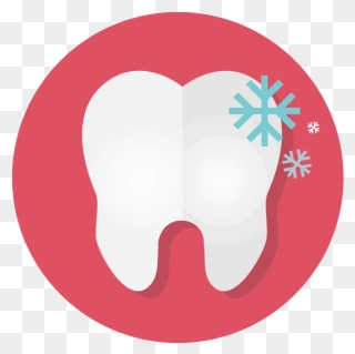 Tooth With Sensitivity To Cold Substances Graphic - Illustration Clipart