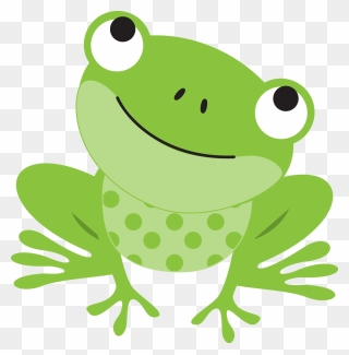 Cute Frog Clip Art - Png Download