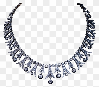 Transparent Jewerly Clip Art - Vintage Diamond Necklaces - Png Download