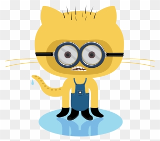 Vision Clipart Minion - Github Minion - Png Download