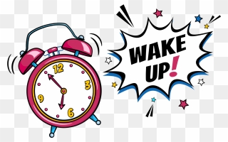 Transparent Morning Routine Clip Art - Ringing Alarm Clock Clipart - Png Download
