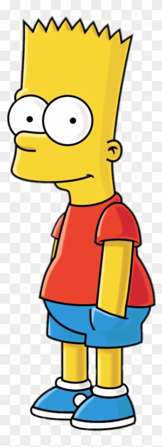 Bart Simpson Hands In Pockets - Transparent Png Bart Png Clipart