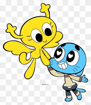 Gumball And Penny Love Png - Love Gumball Y Penny Clipart