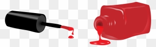 Spilled Nail Polish Clipart - Png Download