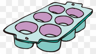 Transparent Pan Clipart - Clipart Muffin Tin - Png Download