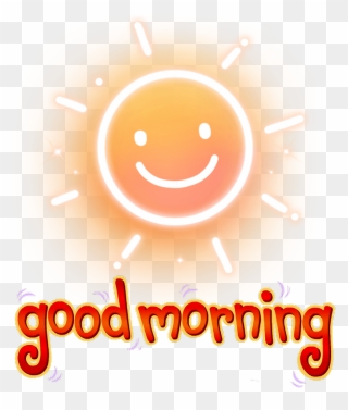 1024 X 1024 Good Morning Snapchat Stickers - Smiley Clipart