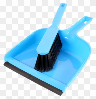 Transparent Broom And Dustpan Clipart - Dust Pan And Brush Set - Png Download