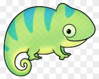 Chameleon Reptile Png Image - Drawing Clipart