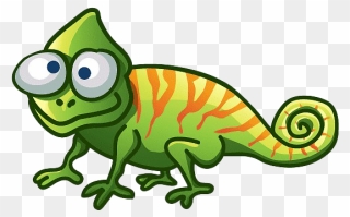 Chameleon Reptile Png Hd Image - Camaleon Png Clipart