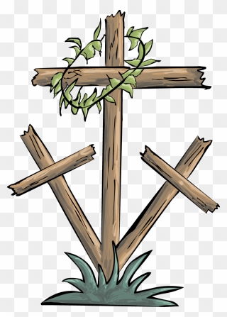 Transparent Cross And Crown Clipart - Clip Art Images Good Friday - Png Download