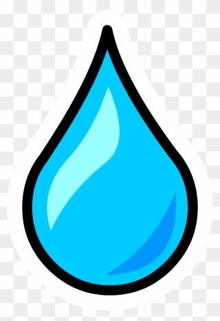 Water Drop Outline - Water Droplet Clipart - Png Download