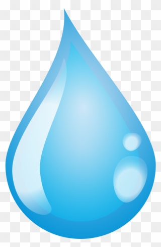 Water Drop Png Drops Clipart One Water Pencil And Color - Transparent Background Water Droplet Png
