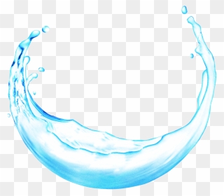 Round Water Droplets Photo - Water Drop Png Image Download Clipart