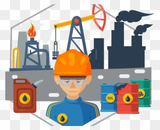 Oil And Gas Industry Animation Clipart