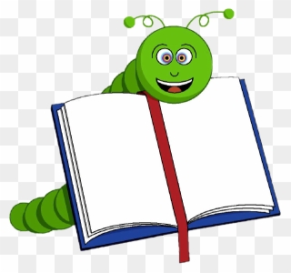 Bookworm - Book Worm Clipart Png Transparent Png
