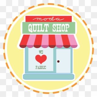 Moda Quilt Shop Logo - Quilt Clipart