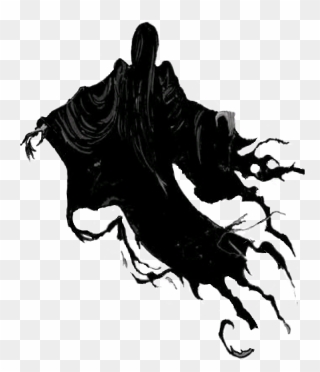 Sticker By Paulina - Silhouette Harry Potter Dementor Clipart