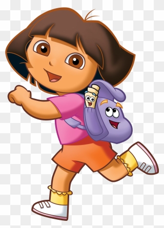 Kids Going To School Clipart Png - Dora The Explorer Png Transparent Png