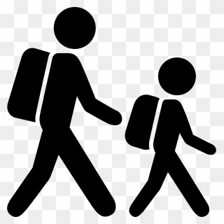 12m Going To School - School Student Icon Clipart