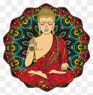 Gautama Buddha Yoga Meditation - Flavor Of India Studio City Clipart