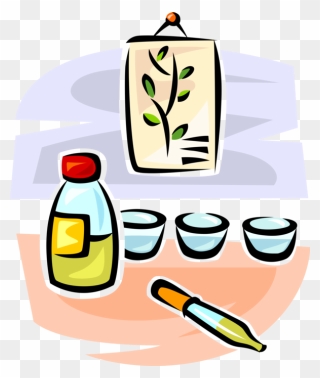 Vector Illustration Of Herbology Or Herbal Medicine - Herbal Medicine Clipart - Png Download