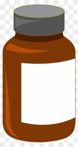 Download Medicine Bottles Bottle Free Clipart Hd Clipart - Transparent Background Pill Bottle Clipart - Png Download