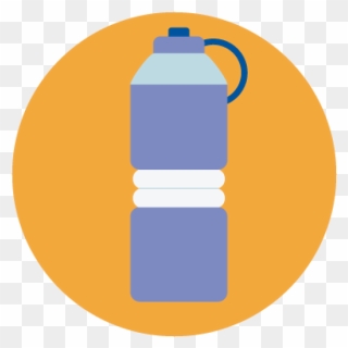 Reusable Water Bottle Clipart , Png Download - Water Reusable Bottle Cartoon Transparent Png