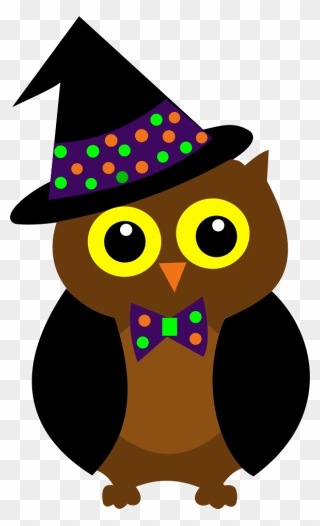 Owl Halloween Clip Art - Png Download
