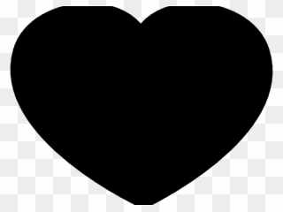 Discord Black Heart Emoji Clipart