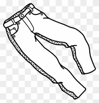 Pants Clipart Black And White Png - Percival's Island Natural Area Transparent Png