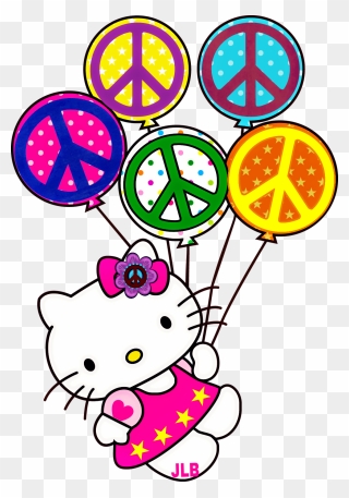 Hello Kitty Birthday Background Hd Clipart