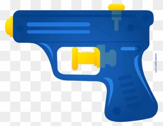 Gun Clipart Water Gun - Clipart Water Gun Transparent - Png Download
